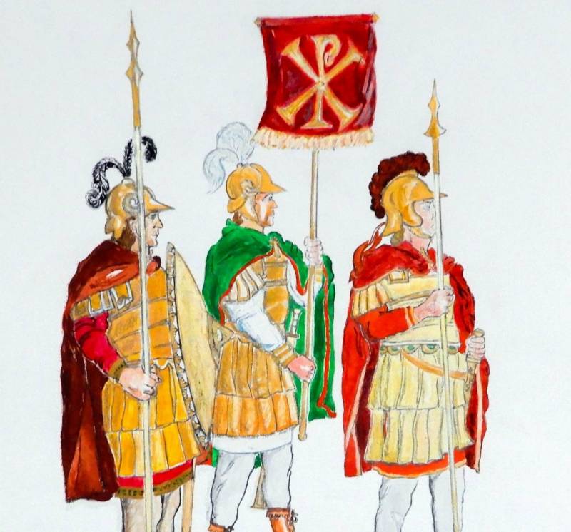 Армия Византии VI в. Дворцовые части (продолжение)