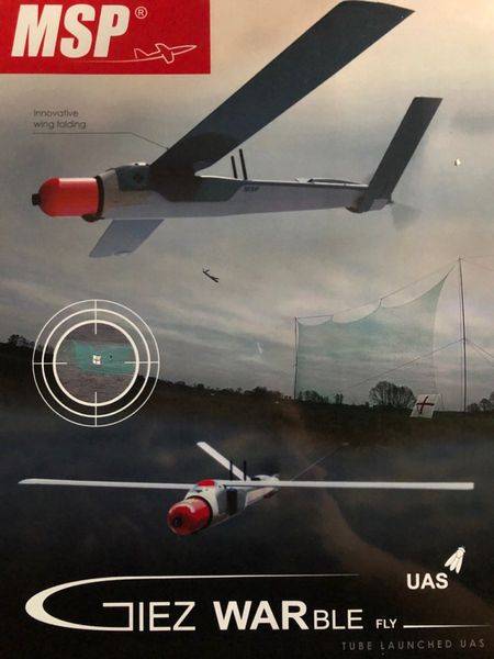 Dron-kamikaze de l'inquiétude "Kalachnikov"