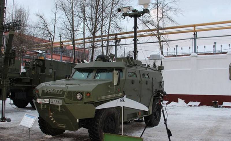 Belarus has shown a new intelligence complex BRDM-4B