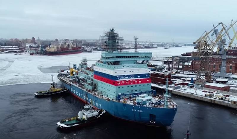 the head On the icebreaker "Arctic" has begun loading nuclear fuel