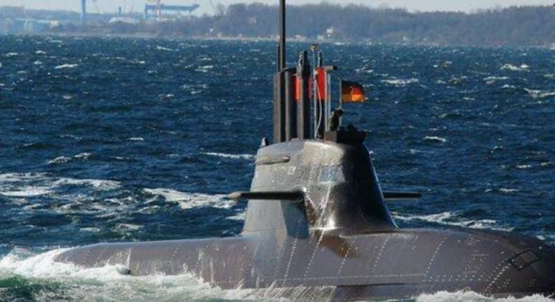 a German submarine was damaged off the coast of Norway