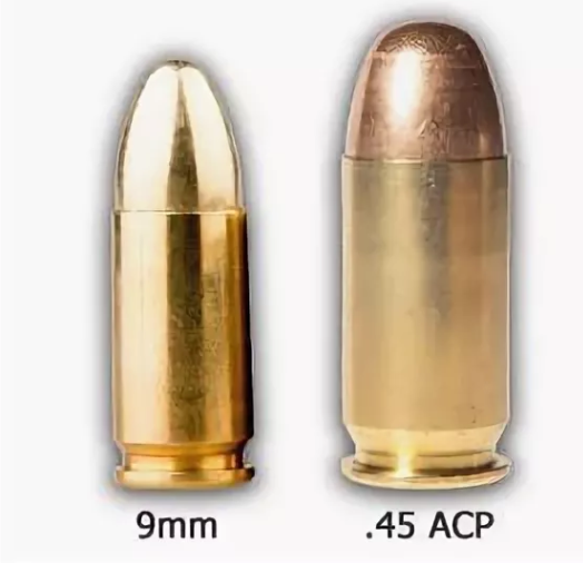 7 9 х 45. 45 ACP Калибр и 9 мм. Патрон Калибр 45 ACP. 45 АСП Калибр 9 мм. Патрон 9мм и 45acp.