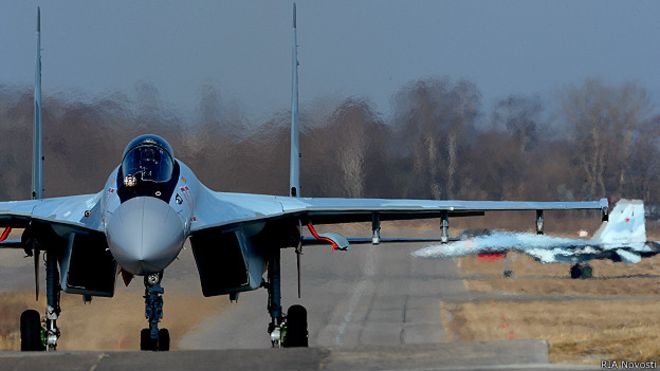 Наводи се да је Су-35 „уронио” П-8А Посејдон у талас турбуленција