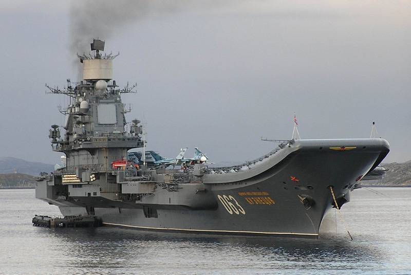 Το TAVKR "Admiral Kuznetsov" θα μεταφερθεί στον στόλο το 2021