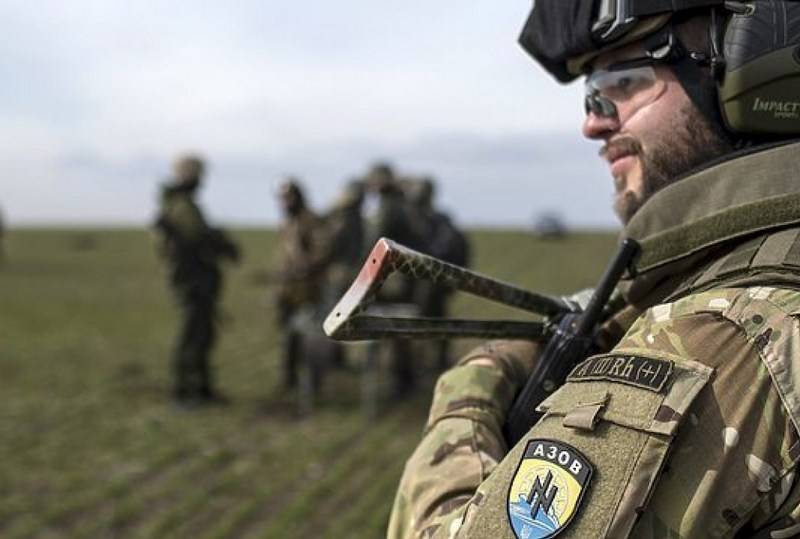 Националисты из полка "Азов" попытались атаковать позиции НМ ДНР