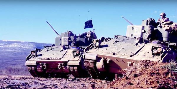 Corporation BAE Systems had withdrawn from the project perspective the American BMP