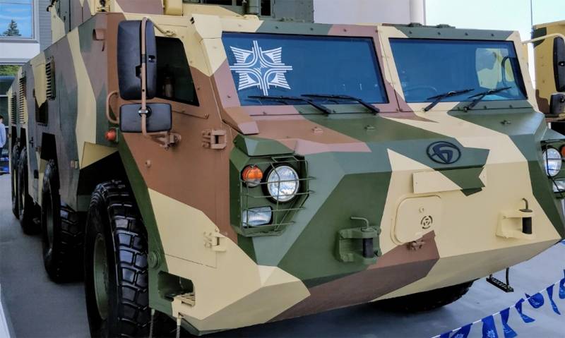 Колёсное шасси БМ 9А331М для "Тор-М2" представлено на форуме "Армия-2019"