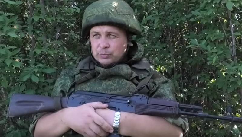 НМ ЛНР публикует кадры подрыва представителя украинской ДРГ на мине