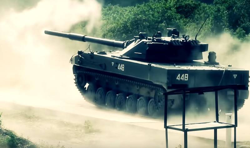 Новый лёгкий плавающий танк создаётся на базе самоходной пушки "Спрут"