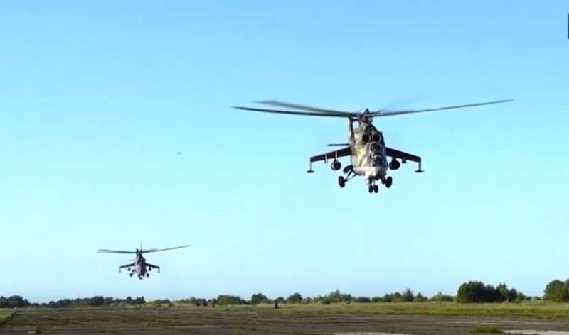 Mil Design Bureau ja Rostvertol päivittivät Mi-24-hyökkäyshelikopterin