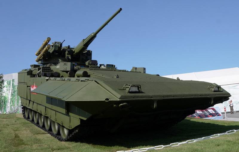 testing the new combat module for IFV T-15 will start this year