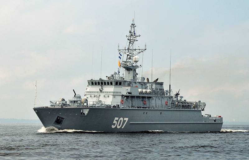 In Saint-Petersburg laid the seventh project 12700 minesweeper "Alexandrite"