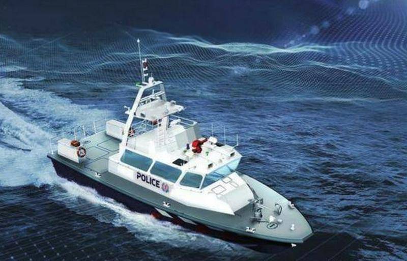 Barco de Singapura atingiu velocidades recordes devido à tecnologia de torpedos