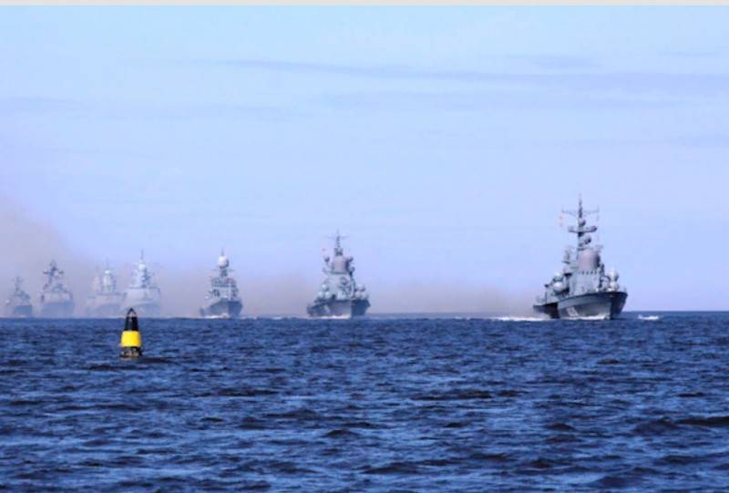 In St. Petersburg fanden Trainingseinheiten der Hauptmarineparade statt