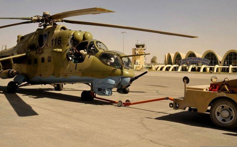 L'aeronautica afghana critica gli elicotteri statunitensi e vuole volare su Mi-35