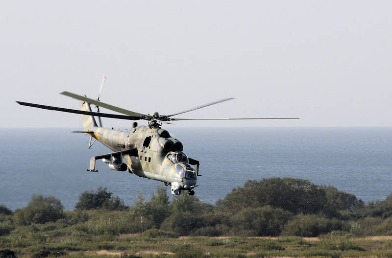 Kaliningrad bölgesinde karma bir helikopter alayı kuruldu.