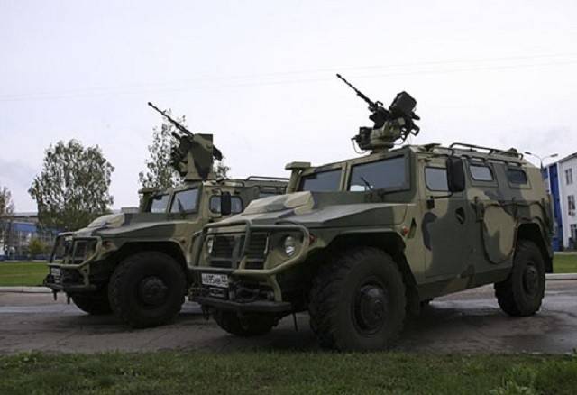 نیروهای ویژه حوزه نظامی مرکزی جدیدترین "Tigry-M SpN" را با 5 کلاس حفاظتی دریافت کردند.