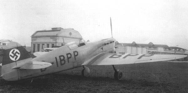 Taistelulentokoneita. Messerschmitt Bf 109 verrattuna