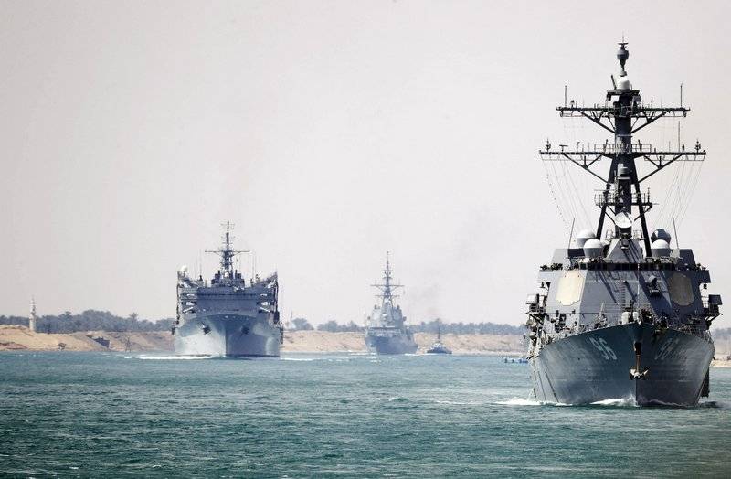 Глава Пентагона пояснил действия кораблей коалиции в Персидском заливе