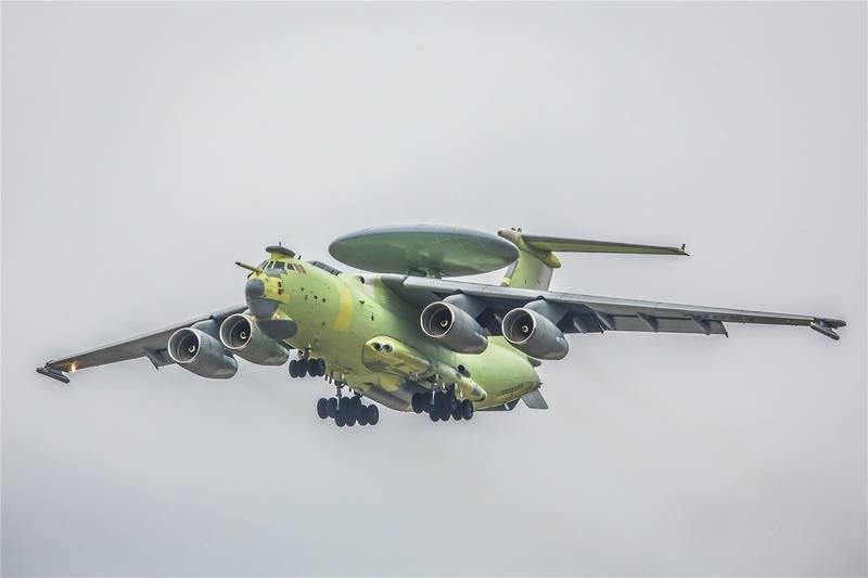 Новейший самолёт ДРЛО А-100 "Премьер" совершил очередной полёт
