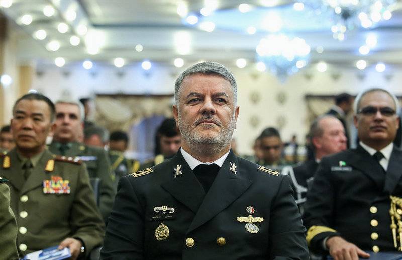 Главком Военно-морских сил Ирана прибыл в Санкт-Петербург