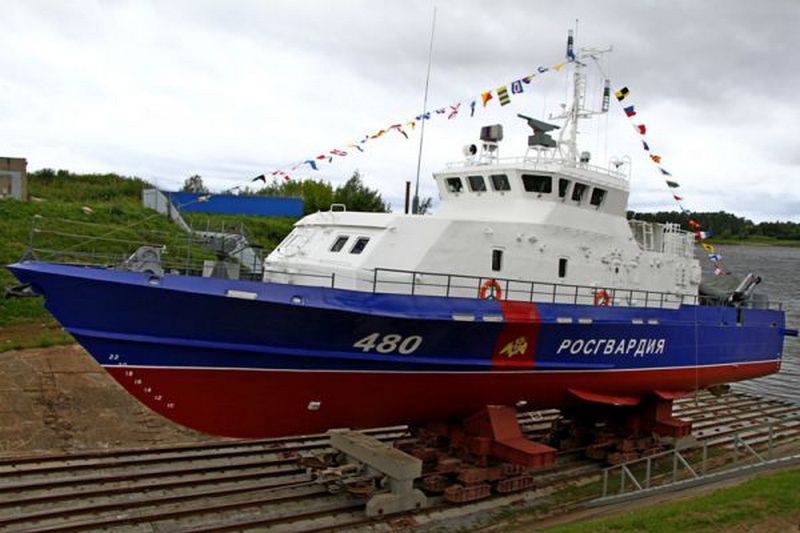 В Рыбинске спущен на воду третий "Грачонок" для охраны Крымского моста