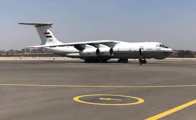 Иордания подарила Египту два военно-транспортных Ил-76МФ