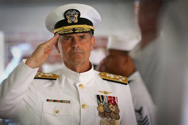 Suddenly resigned. New commander in the U.S. Navy will no