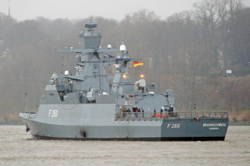 German corvettes plan to arm with laser weapons