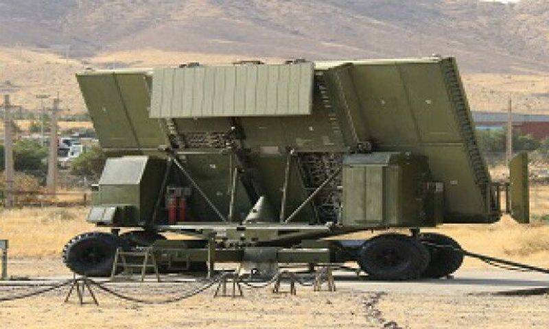 L'Iran ha mostrato un nuovo radar interno basato sul russo