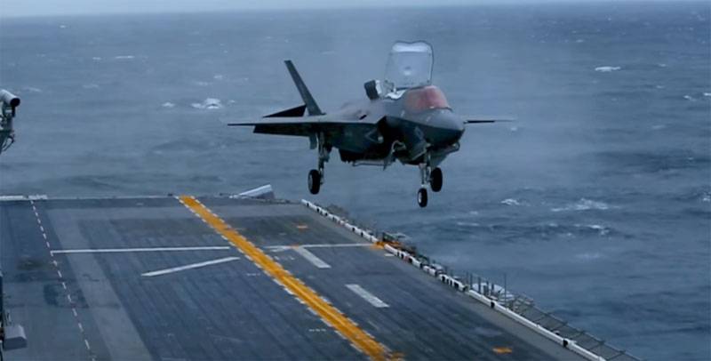 the United States has stated on the record established by the F-35B