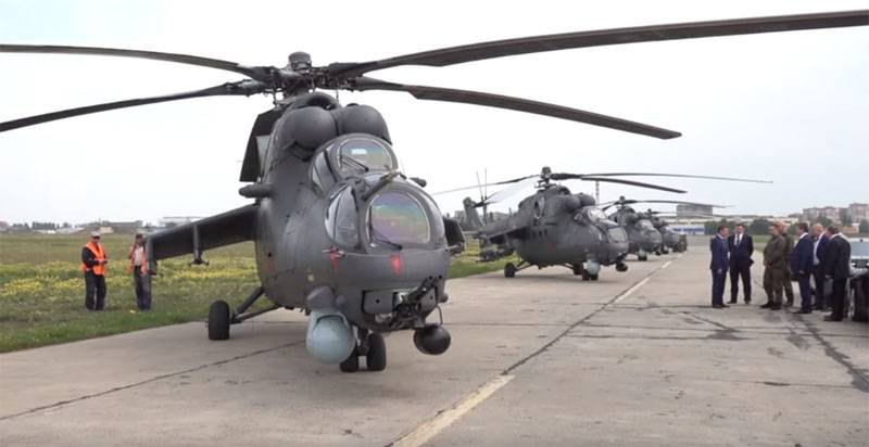 defense Minister of Serbia called Russian Mi-35M helicopters flying tanks