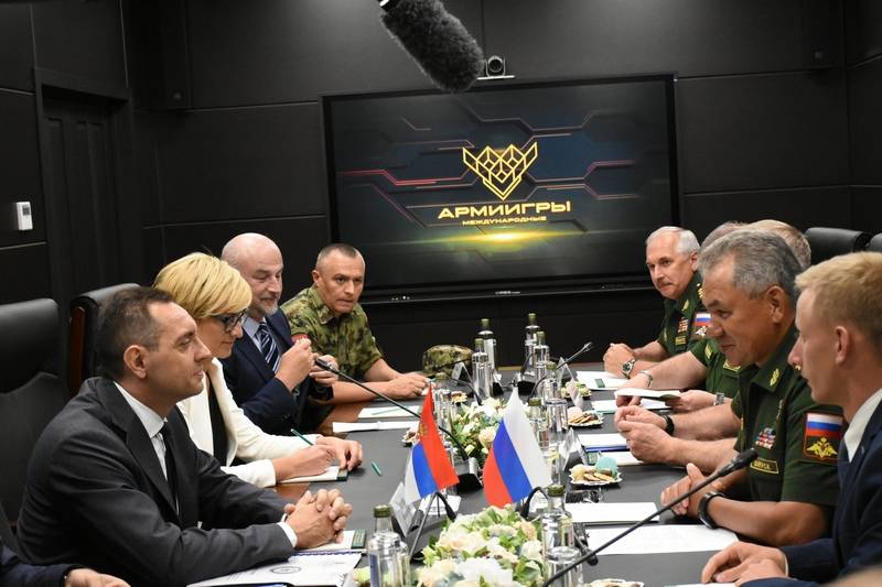 Belgrade invited Sergei Shoigu to assess the combat readiness of the Serbian army