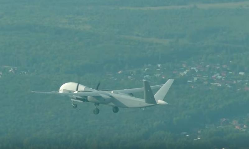 the defense Ministry showed the latest flight of the drone "Altius-I"