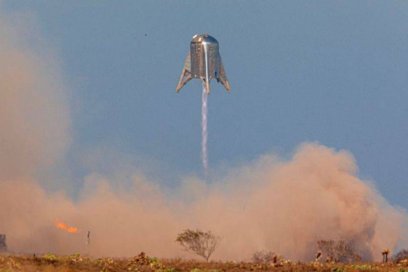 SpaceX'in Starhopper'ı Faz 2 Testini Başarılı Geçti