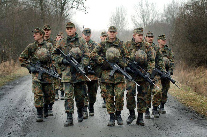 the German army has gone without new shoes