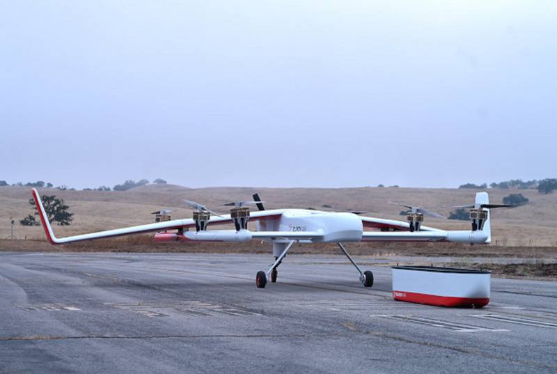 In the USA, flight tests of a drone for carrying heavy loads