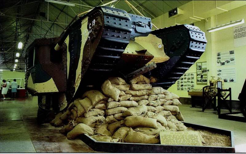 Организация и тактика танковых войск Великой войны