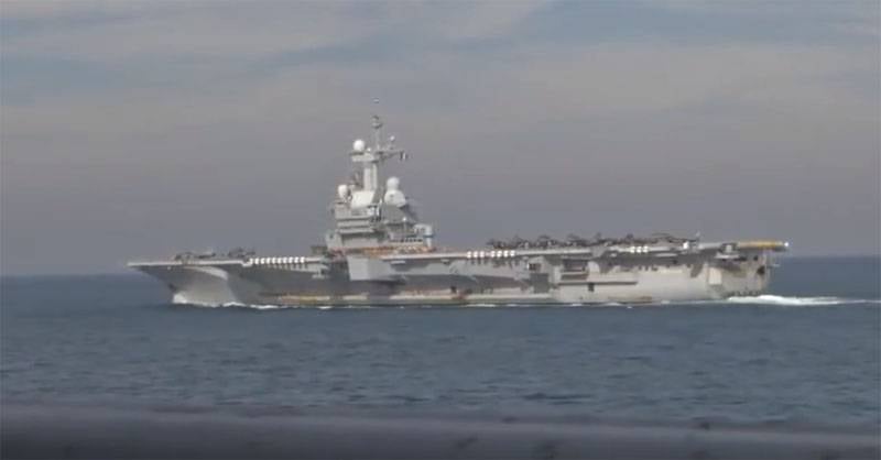Aircraft carrier Charles de Gaulle undergoes maintenance after a long voyage