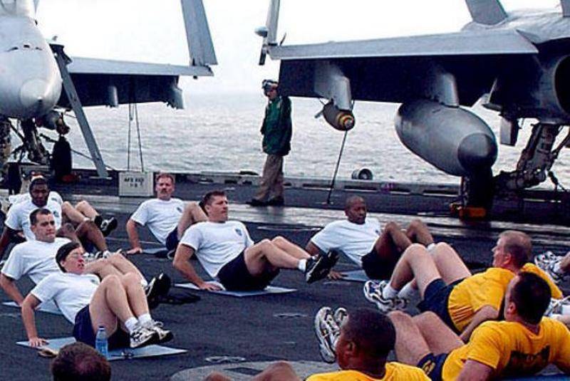 La Marina de los Estados Unidos ocupa el primer lugar en el ejército obeso