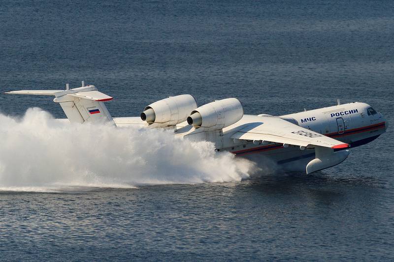 Türkiye ist an russischen Amphibienflugzeugen vom Typ Be-200 interessiert