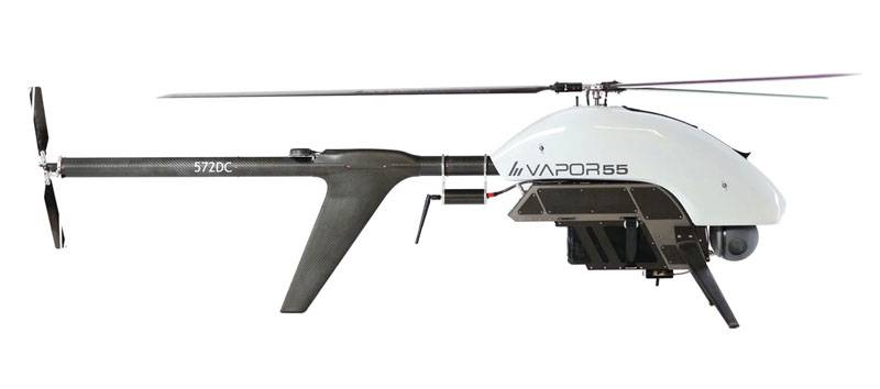 На выставке DSEI-2019 представлены беспилотники Vapor 35 и Vapor 55 для европейского рынка