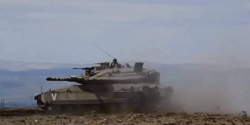 Planes, drones and "Merkava" Israel responds to Gaza rocket fire