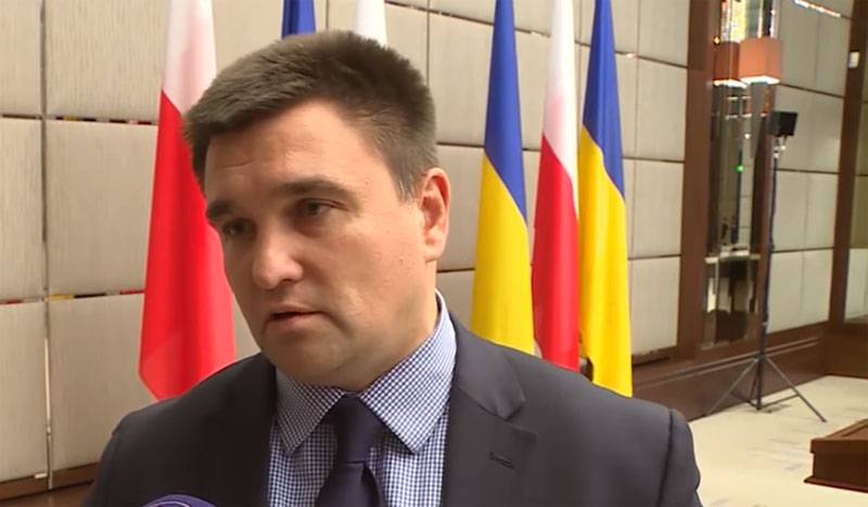 "Non ho parole di censura", ha commentato Klimkin sul caso contro di lui.