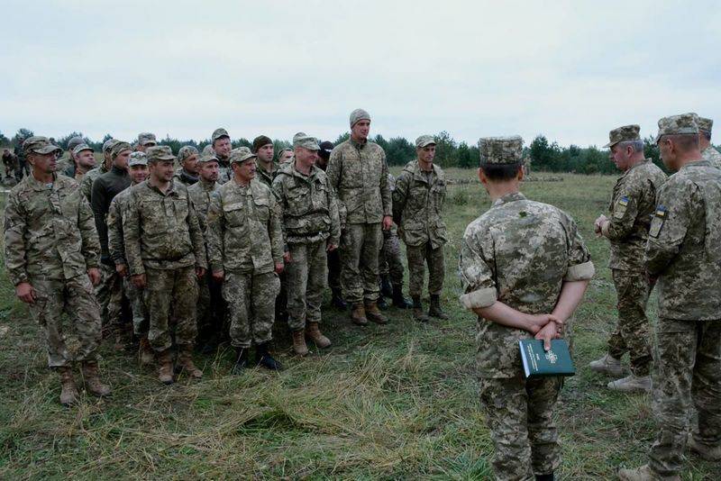 Ukrainian reservists were allowed to keep personal clothing at home