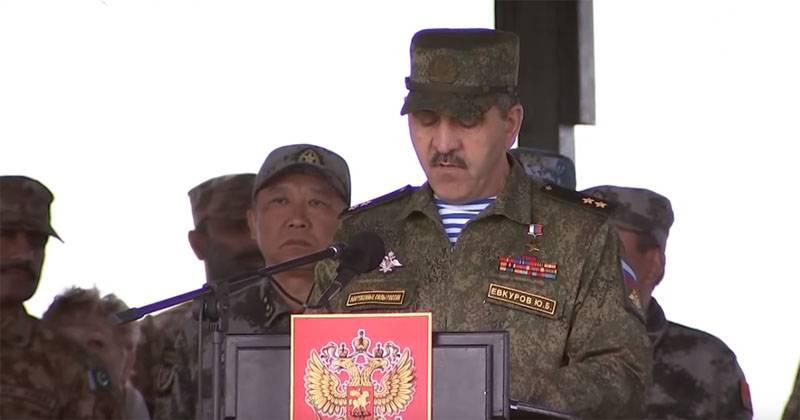 Kenraaliluutnantti Jevkurov Orenburgin alueella käynnisti liikkeet "Center-2019"