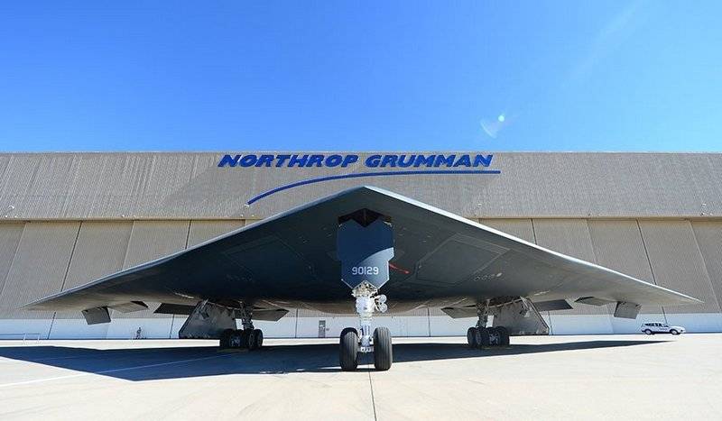 The United States began assembling the first flight model of a bomber B-21