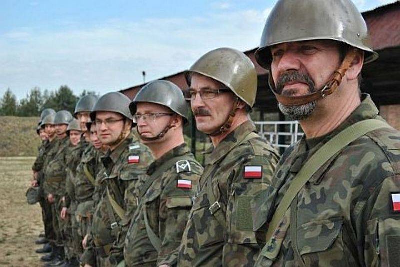Partisanenarmee in Polen ausgebildet im Falle eines Krieges mit Russland