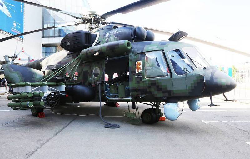 holding "Helicopters of Russia" began assembling the first batch of Mi-8AMTSH-VN