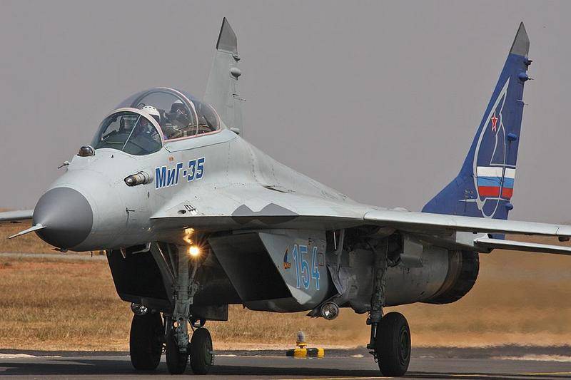 MiG Corporation reveló las características del último luchador MiG-35